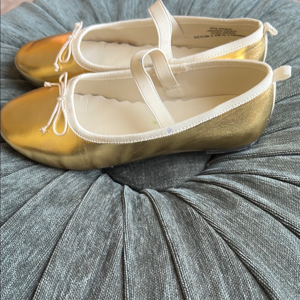 Crewcuts Girls' Strappy Ballet Flats EUC - Picture 4 of 8